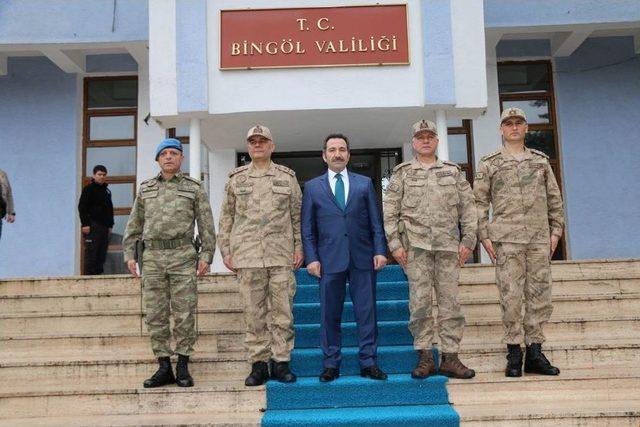 Korgeneral Çardakçı’dan, Elazığ, Tunceli Ve Bingöl’e Ziyaret