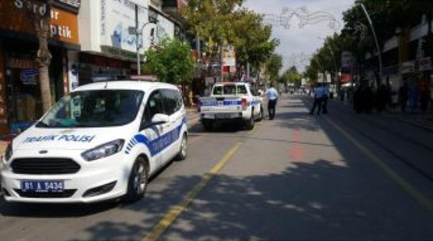 İstanbul Caddesinde Motosiklet Uygulaması