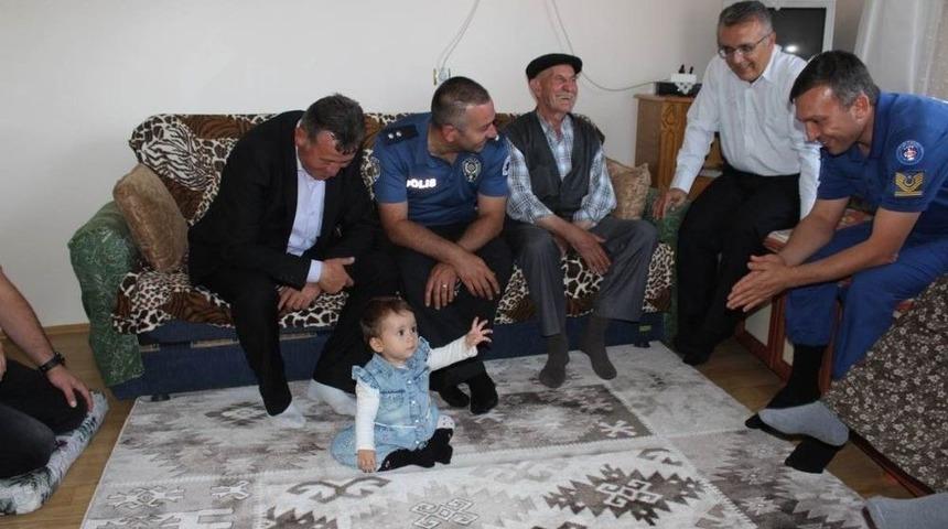 Kaymakam Boztepe’den Şehit Ve Gazi Ailelerine Ziyaret