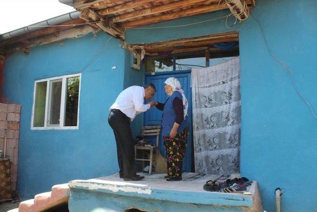 Kaymakam Boztepe’den Şehit Ve Gazi Ailelerine Ziyaret