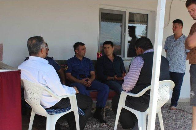 Kaymakam Boztepe’den Şehit Ve Gazi Ailelerine Ziyaret