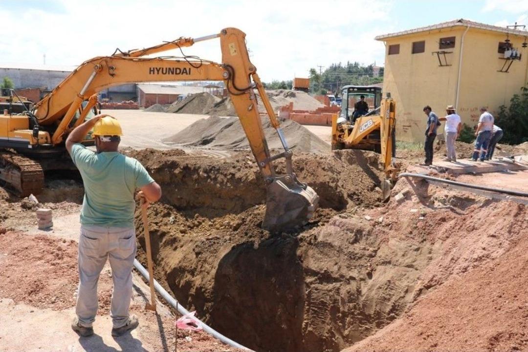 Biga&rsquo;da Dev Altyapı &Ccedil;alışması Başladı