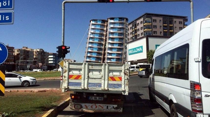 Kamyonun Tehlikeli Yolculuğu Korkuttu