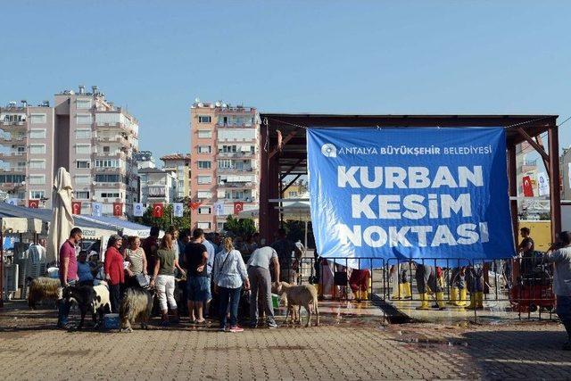 Antalya’da Kurban Kesim Yerleri Belli Oldu