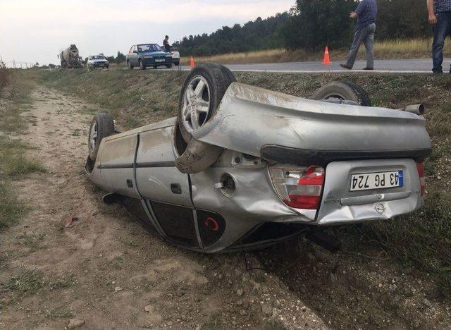 Tavşanlı’da Trafik Kazası: 1 Yaralı