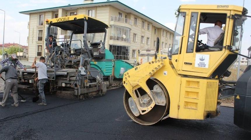 Aziziye&rsquo;de Asfalt Seferberliği