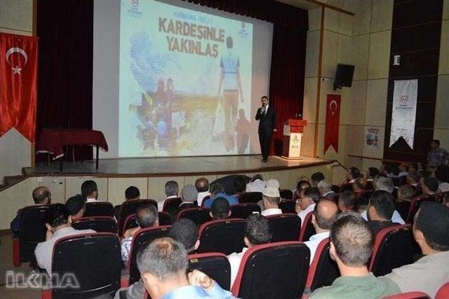Bitlis’te ‘vekâletle Kurban’ Programı