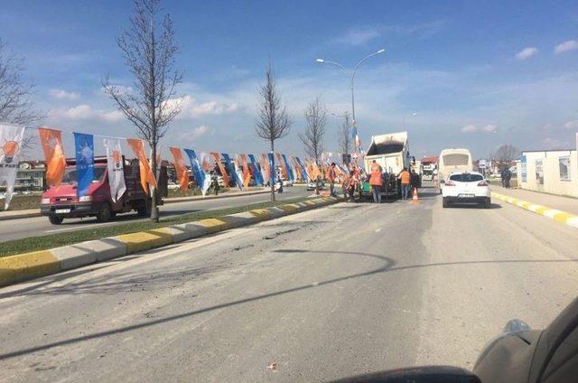 Sakarya’da Cumhurbaşkanı Hazırlığı Tüm Hızıyla Devam Ediyor