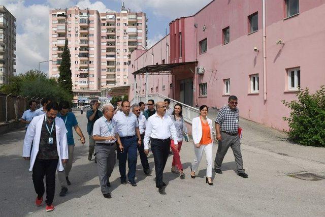 Vali Demirtaş, Kamu Kuruluşlarında İncelemelerde Bulundu