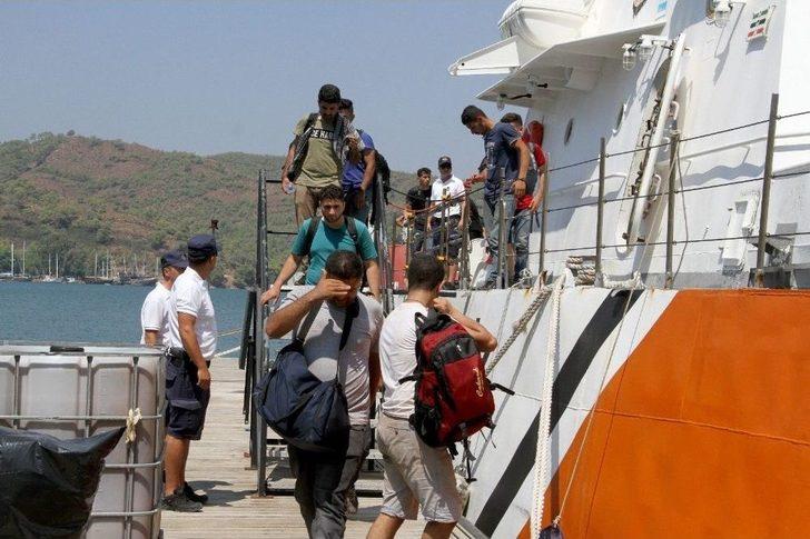 Fethiye’de 34 Kaçak Göçmen İle 3 Organizatör Yakalandı G3