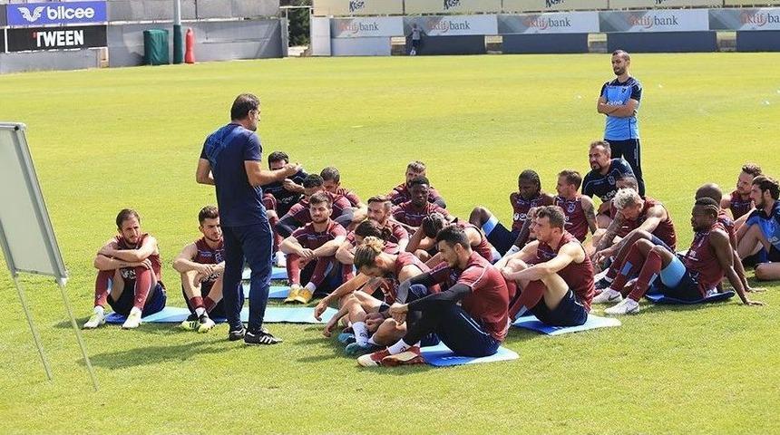 Trabzonspor, Galatasaray Maçı Hazırlıklarını Sürdürdü