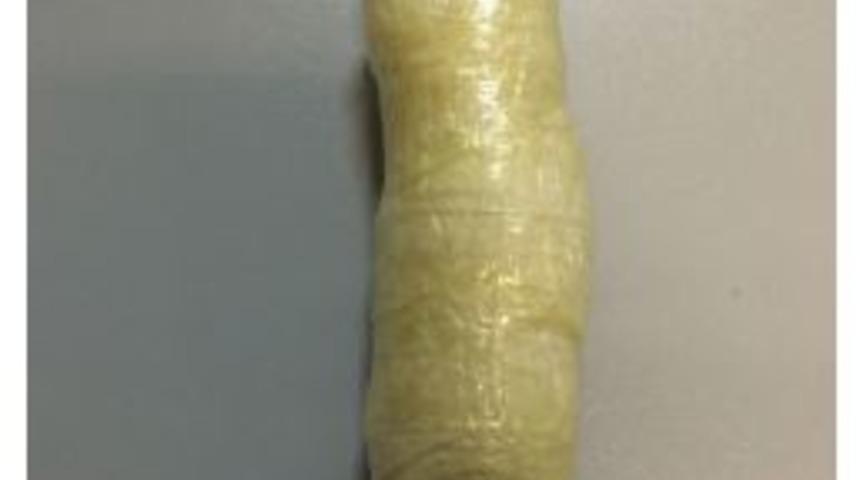 İ&ccedil; &Ccedil;amaşırına Gizlenen Uyuşturucu Ele Ge&ccedil;irildi