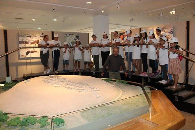 Kalehöyük Arkeoloji Müzesi’nde Öğrenciler Eğlenerek Öğreniyor