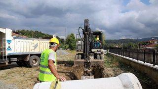 Saski Yağmursuyu Altyapısı Çalışmalarını Sürdürüyor