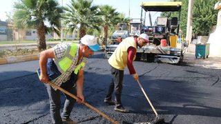Şanlıurfa’da Trambüs Yolları Asfaltlanıyor