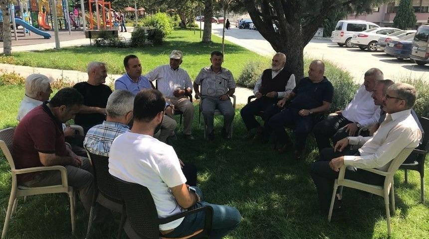 Milletvekili Ceylan Muhtarlarla İstişare Etti