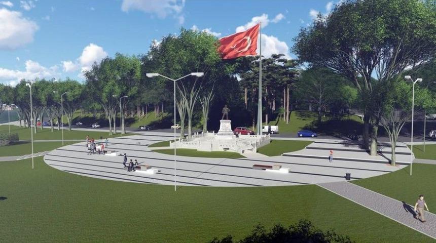 Sarayburnu Atat&uuml;rk Heykeli Restore Ediliyor