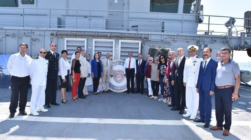 Arama Kurtarma Gemisi Halkın Ziyaretine A&ccedil;ıldı