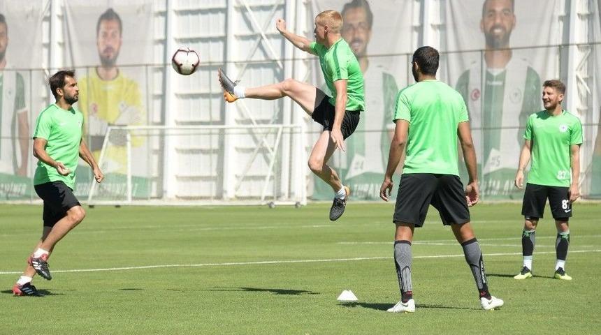 Atiker Konyaspor, Antalyaspor Maçı Hazırlıklarını Sürdürüyor