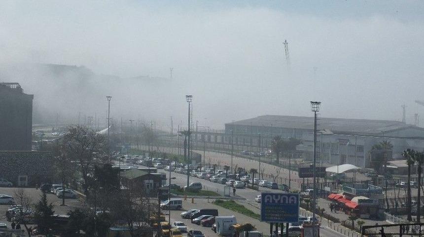 Bandırma K&ouml;rfezi&rsquo;nde Sis Nedeniyle İdo Seferleri İptal Edildi