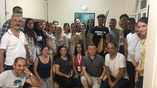 Yabancı Öğrencilerden Türkü Ziyafeti