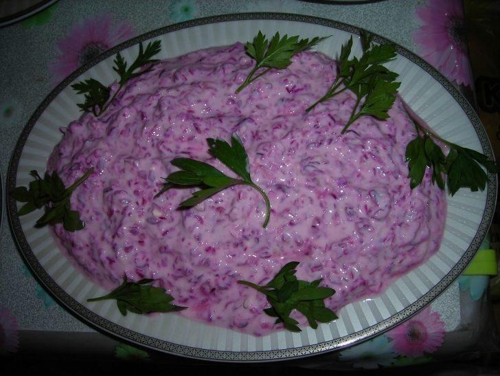 Mor Lahana Salatası Tarifi