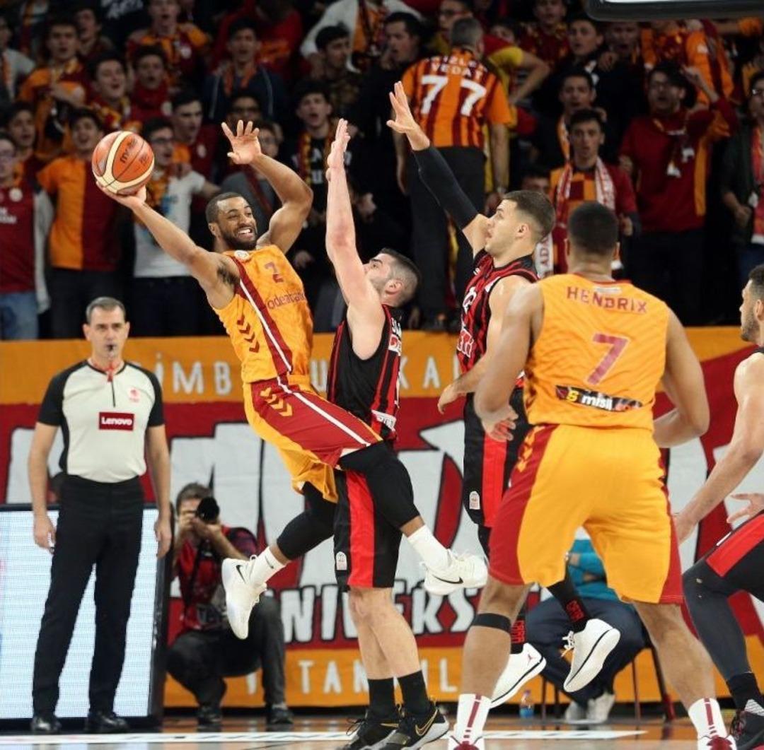 Tahincioğlu Basketbol S&uuml;per Ligi: Galatasaray Odeabank: 84 - Eskişehir Basket: 78