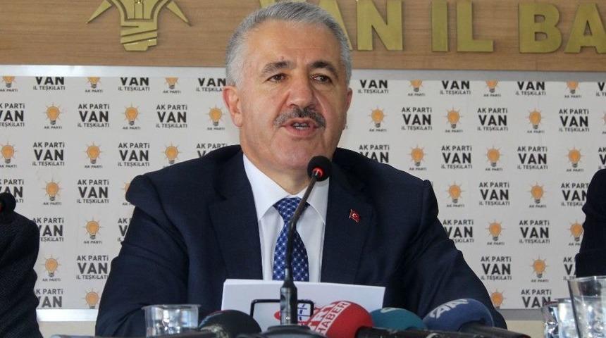 Ulaştırma, Denizcilik Ve Haberleşme Bakanı Ahmet Arslan: