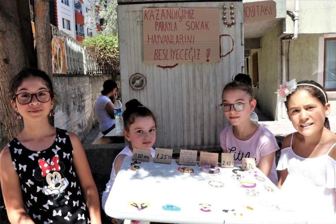 Miniklerden Sokak Hayvanları İ&ccedil;in Anlamlı Proje