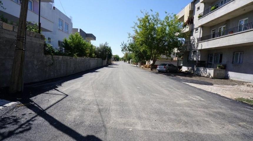 Yeni Sanayi Mahallesinde Asfalt Ve Kaldırım Çalışması Yapıldı