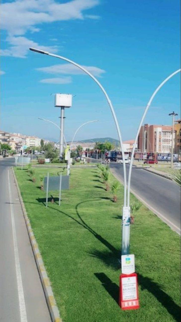 Balıkesir’de Refüjler Çiçek Açtı G5