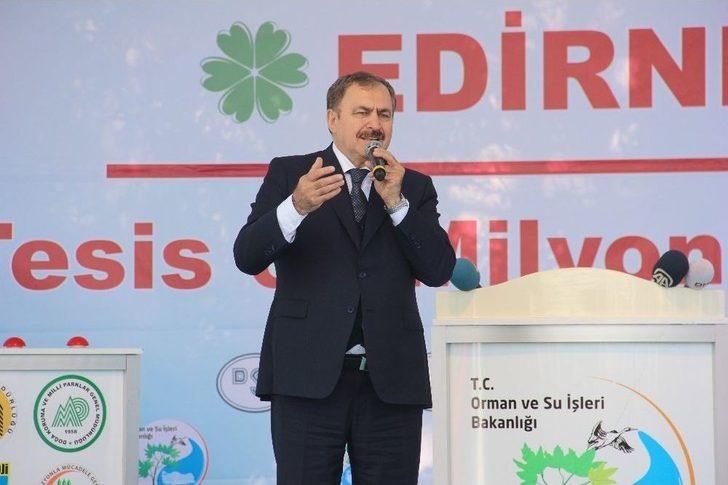 Bakan Eroğlu Edirne’de 4 Tesisin Temelini Attı G2