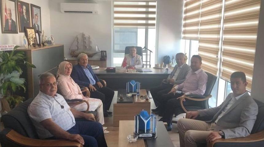 Belediye Başkanı Şahin&rsquo;den Vekil Yağcı&rsquo;ya Ziyaret