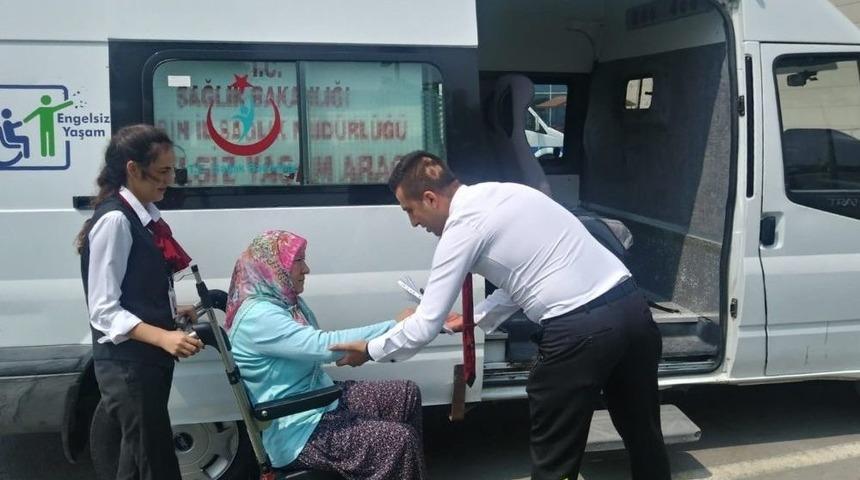 Mersin&rsquo;de Ortopedik Engelli Nakil Ara&ccedil;ları Hizmete Girdi