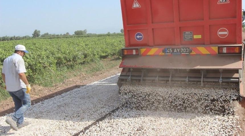 Saruhanlı Belediyesinden Asfalt Hamlesi