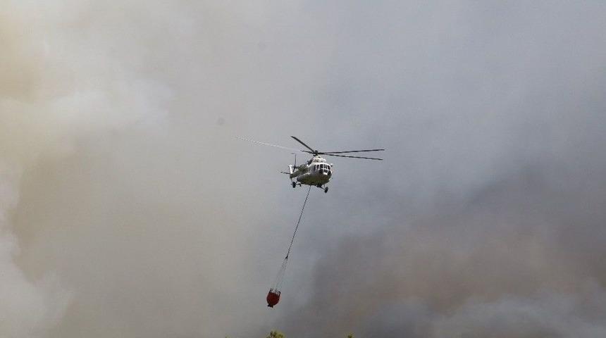 Antalya&rsquo;daki Orman Yangını Devam Ediyor