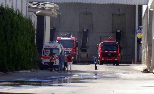 Gaziantep’te Fabrika Yangını
