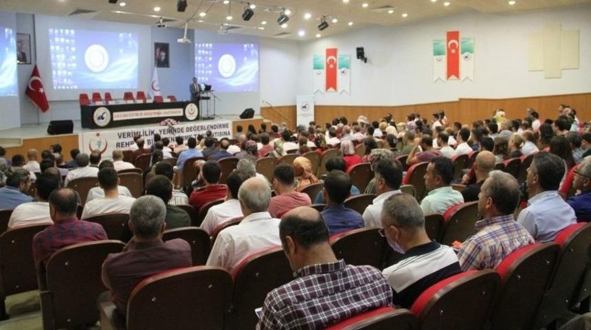 Van&rsquo;da "verimlilik, Yerinde Değerlendirme Rehberi" Toplantısı