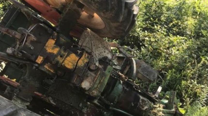 Talihsiz Gen&ccedil; Trakt&ouml;r&uuml;n Altında Hayatını Kaybetti