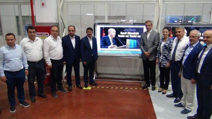 Ak Parti Heyeti Yerli Üretim Cep Telefonlarını Fabrikasında İnceledi G5
