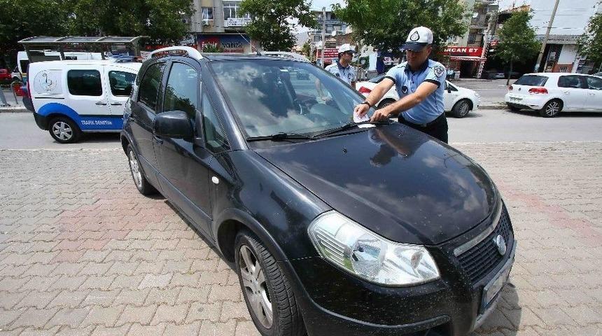 Zabıta Ekipleri Engelli Noktalarına Park Edenleri Affetmedi