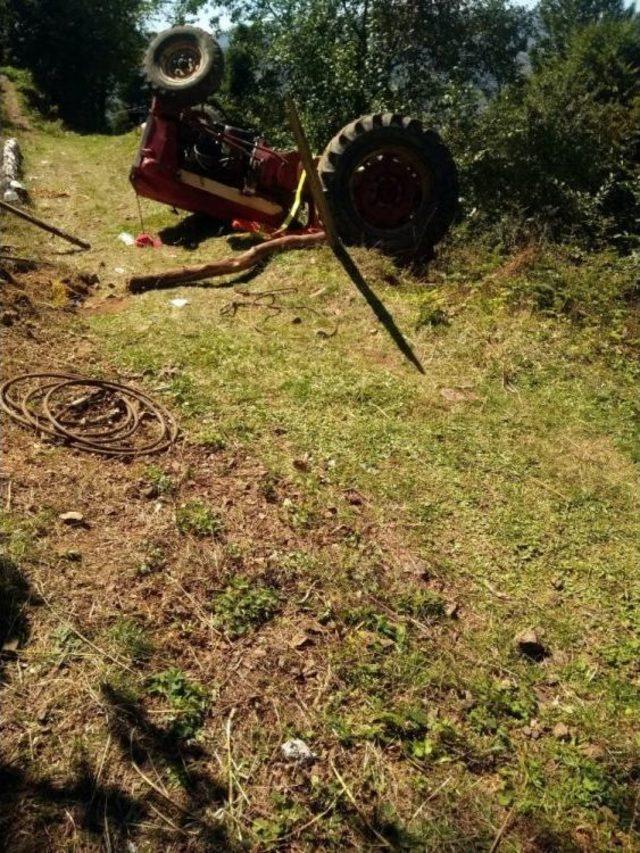 Kastamonu’da Devrilen Traktörün Altında Kalan Sürücü Öldü