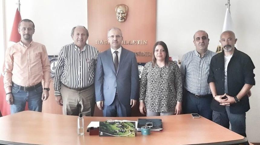 Cumhuriyet Başsavcısı İnal&rsquo;dan Dagc&rsquo;ye Veda Ziyareti