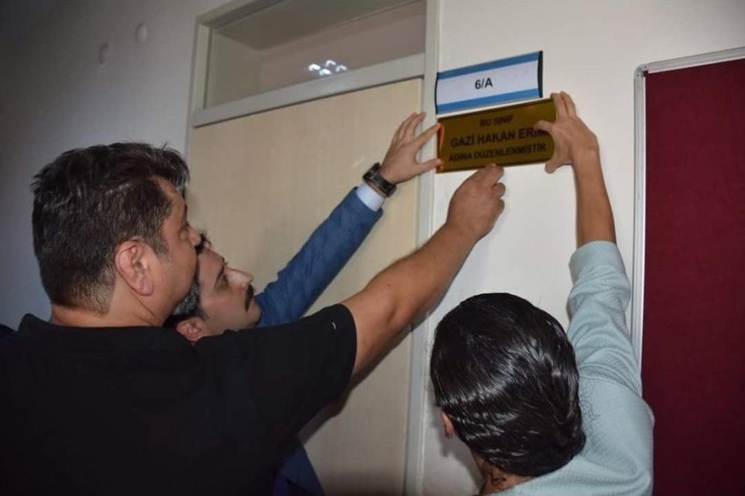 Buharkentli Şehit Ve Gazilerin İsimleri &Ouml;l&uuml;ms&uuml;zleştirildi