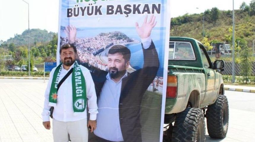 Hacdan D&ouml;nen İl Başkanına S&uuml;rpriz Karşılama