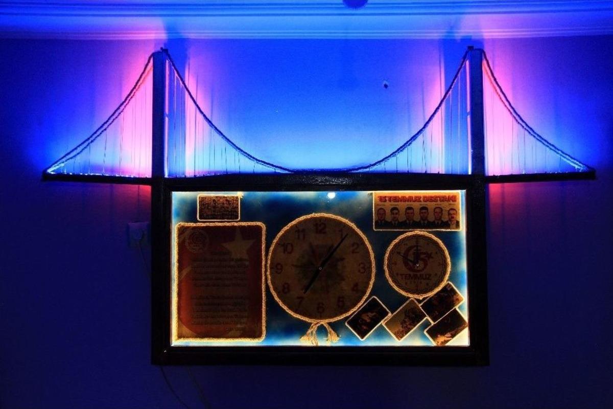 Yaptığı K&ouml;pr&uuml; Maketini Cumhurbaşkanı&rsquo;na Ulaştırmaya &Ccedil;alışıyor