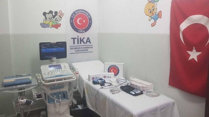 Angola&rsquo;daki &Ccedil;ocuk Hastanesine Tika&rsquo;dan Tıbbi Donanım Desteği