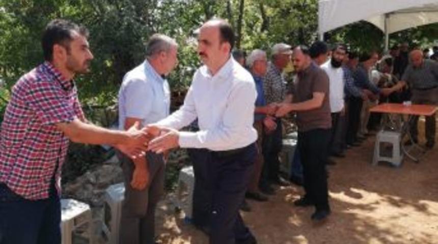 Başkanlardan Şehit Ailesine Ziyaret