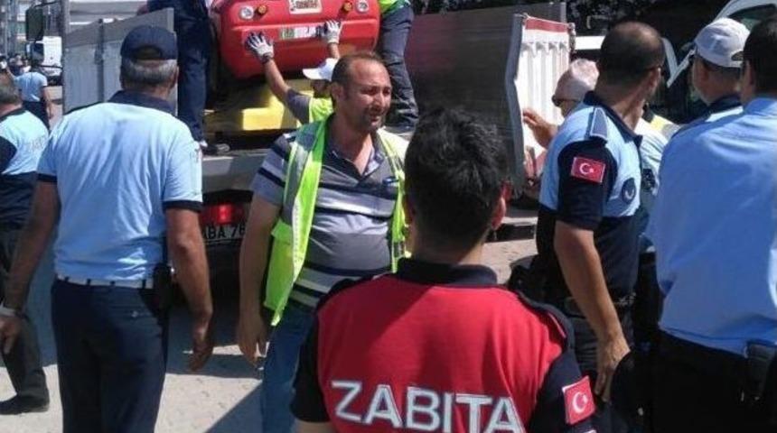 Zabıtadan Seyyara Geçit Yok
