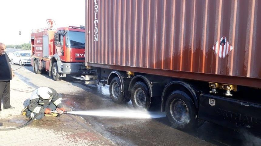 Bingöl’de Araç Yangını